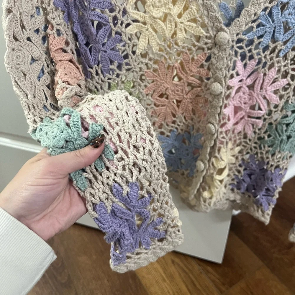 Crochet Cardigan - Picture 4 of 4